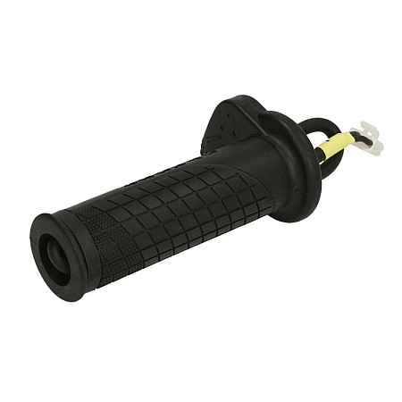 Miner Left grip ghidon diametru 22mm lungime 120mm manere incalzite Culoare drum negru HotGrips Touring piesa de schimb OXFORD OF691C6