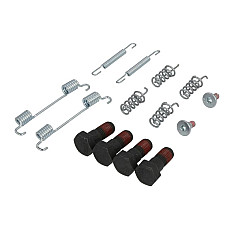 Set accesorii, saboti frana parcare Set de montaj pantofi de frana ATE MERCEDES E T-MODEL S210 E VF210 E W210 S C140 S W140 S W221 2.0-6.2 02.91-12.13 QUICK BRAKE QB105-0867
