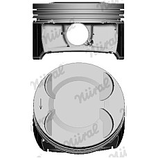 Piston 79 STD CHEVROLET AVEO CRUZE TRAX OPEL ASTRA H ASTRA H CLASSIC ASTRA H GTC ASTRA H/KOMBI ASTRA J INSIGNIA A MOKKA / MOKKA X ZAFIRA B 1.6/1.6ALK/1.6LPG 10.06- NURAL 87-435300-00