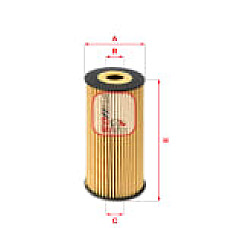 Filtru ulei MERCEDES VITO MIXTO DOUBLE CABIN NISSAN X TRAIL III RENAULT KOLEOS 16D 17D 20D 1214  SOFIMA S5170PE