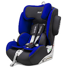 Scaun copil Car seat ECE R129 I-SIZE 9-36 kg. 76-150 cm. Black/Blue ISOFIX SPARCO SPRO 1000IBL