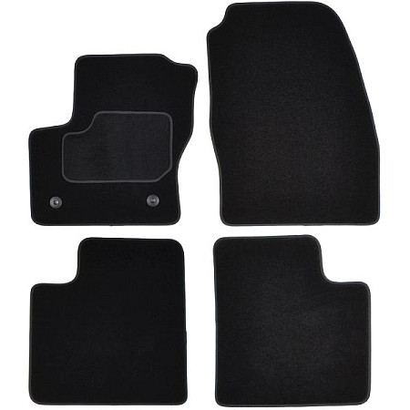 Covoras podea textil Floor mats Velours 4 pcs front/rear set colour neagra FORD C-MAX II 04.10-06.19 Van MAMMOOTH MMT A041 FOR155 PRM 01