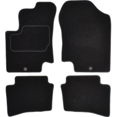 Covoras podea textil Floor mats Velours 4 pcs front/rear set colour neagra HYUNDAI I20 I 08.08-12.15 Saloon MAMMOOTH MMT A041 HYU55 PRM 01