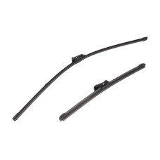 Lamela stergator Wiper blade jointless front with spoiler 2pcs 600/350mm ABARTH 500 / 595 / 695 500C / 595C / 695C FIAT 500 500 C 500E FORD KA RENAULT ZOE 07.07- DENSO DF-005