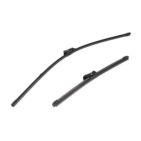 Lamela stergator Wiper blade jointless front with spoiler 2pcs 600/350mm ABARTH 500 / 595 / 695 500C / 595C / 695C FIAT 500 500 C 500E FORD KA RENAULT ZOE 07.07- DENSO DF-005