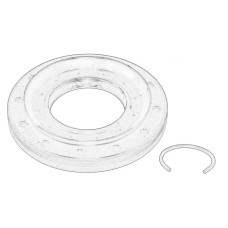 Simering, ax cardanic Axle gasket 44/90x10/155mm BMW 1 E81 3 E46 5 E60 M47D20204D1-N53B25A 04.98-12.11 OE BMW 33 10 7 505 604