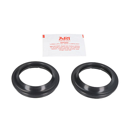 Etansare praf suspensie fata Front suspension anti-dust gaskets 43x557/60x5/14 type: XICY quantity per packaging: 2pcs APRILIA RSV TUONO DUCATI 749 999 HYPERMOTARD MONSTER MULTISTRADA 85-1600 1994-2017 ARIETE ARI.144