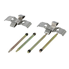 Set accesorii, placute frana Brake pad fitting kit rear rear for brake pads: D1053/D1270/GDB4171  CADILLAC CTS CHEVROLET CAMARO CHRYSLER 300 C 300C DODGE CHALLENGER CHALLENGER SE CHALLENGER SRT8 5.7-Electric 07.04- BBP 6106BBP