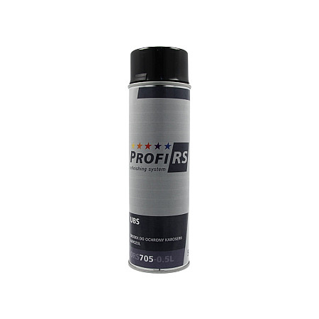 Protectie impotriva coroziunii Sigiliu de sub corp protectie 05l destinat pentru: caroserie culoare negru tip de pulverizare: aerosol PROFIRS 0RS705-0.5L