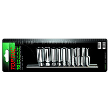 Set chei tubulare Seturi de prize omogen TOPTUL GBAR1001