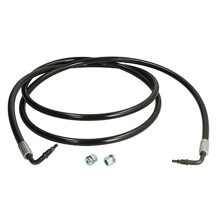 Conducta, dispozitiv de basculare cabina Cab tilt hose 630mm M12x15mm/M12x15mm VOLVO FH FH II FH16 FM FM II 09.05- CZM CZM112341
