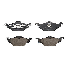 Set placute de frana Fata cu suplimente CHEVROLET CORSA OPEL ASTRA G ASTRA G CLASSIC 1.2-2.0D 08.94-12.09 BRECK 23063 00 702 10