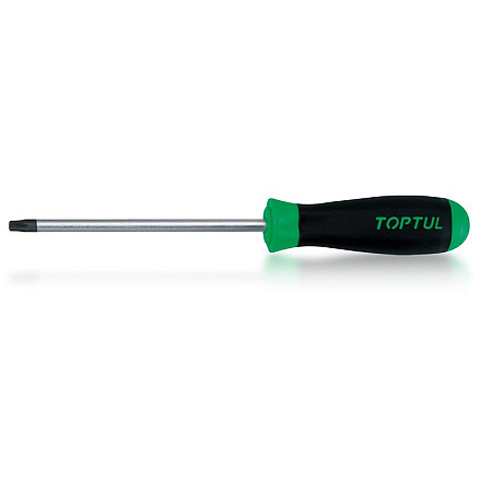 Surubelnite, biti Surubelnita Surubelnita TORX TORX marime: T25 standard lungime: 100 mm lungime totala: 215 mm maner: impotriva alunecarii varf: calit/magnetic/negru TOPTUL FFAB2510
