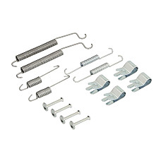 Set accesorii, sabot de frana Set de montaj pantofi de frana LUCAS MITSUBISHI COLT VI SMART FORFOUR 1.1-1.5D 01.04-06.12 QUICK BRAKE QB105-0891