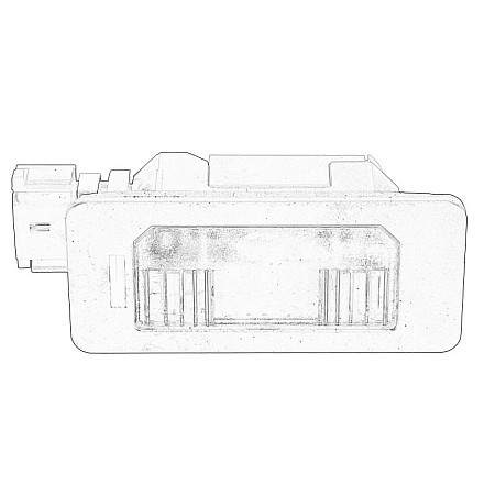 Iluminare numar de circulatie Licence plate lamp OE BMW 63 26 7 176 934