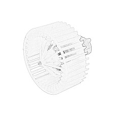 Ventilator, habitaclu Air blower DEUTZ OE SDF 0.900.0035.3