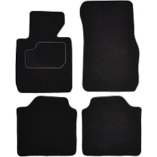 Covoras podea textil Floor mats Velours 4 pcs front/rear set colour neagra BMW 3 GRAN TURISMO F34 11.12- Saloon MAMMOOTH MMT A041 BM130 PRM 01