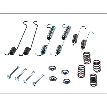Set accesorii, sabot de frana Set de montaj pantofi de frana LUCAS BMW 3 E30 SUZUKI SAMURAI VITARA 1.0-2.5 09.82-12.04 QUICK BRAKE QB105-0646