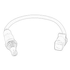 Sonda lambda inainte de catalizator ALFA ROMEO GIULIA GIULIETTA GIULIETTA/HATCHBACK STELVIO FIAT 500L 500X DOBLO DOBLO CARGO TIPO JEEP COMPASS 1.6D/2.0D/2.2D 01.10- OE FIAT 55281072