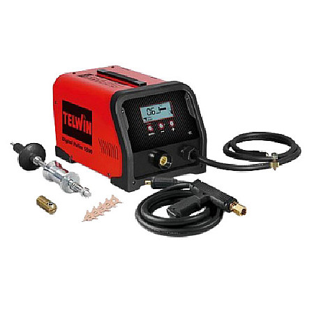 Aparat sudare in puncte Sudori la fata locului pentru reparatii caroserie auto DIGITAL PULLER 5500 400V 400V 18/105kW indreptat tabla caroserie lovita pentru elemente de otel TELWIN 828128