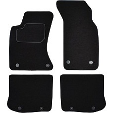Covoras podea textil Floor mats Velours 4 pcs front/rear set colour neagra AUDI A4 B5 11.94-09.01 Saloon / Station wagon MAMMOOTH MMT A041 AUD105 PRM 01
