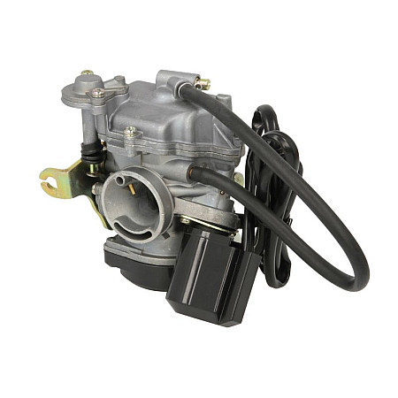 Carburator Gaznik Kompletny Gy6 Kunfu Stale Podcisnienie Plastikowe Denko INPARTS IP000520