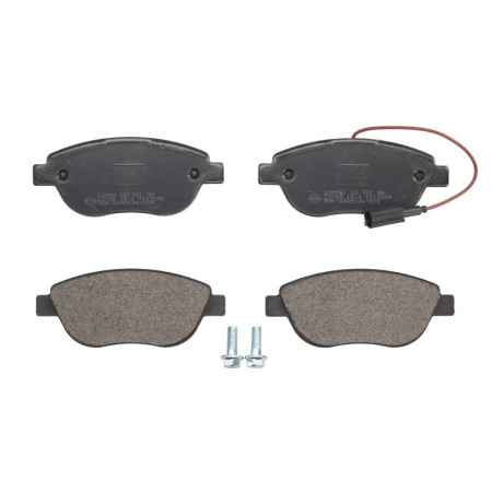 Set placute de frana Fata cu senzor de uzura integrat cu suplimente ABARTH 500 / 595 / 695 500C / 595C / 695C FIAT BRAVO II DOBLO DOBLO CARGO GRANDE PUNTO IDEA 0.9-2.0D 04.99- BRECK 23708 00 701 10