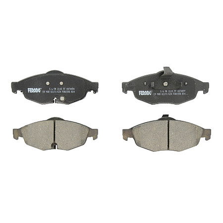 Set placute de frana Fata cu lacat CHRYSLER SEBRING DODGE STRATUS II 2.0-3.0 01.00- FERODO FDB1550