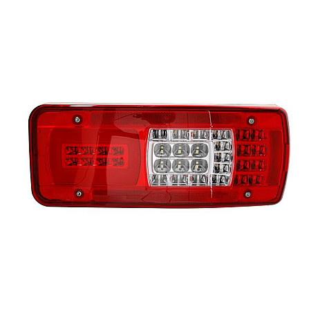 Stop spate Rear lamp L LED 12V with plate lighting reflector connector: AMP 7PIN Bayonet  MERCEDES SPRINTER 35-T B907 B910 SPRINTER 3-T B910 B907 SPRINTER 4-T B907 B910 02.18- VIGNAL VAL160400