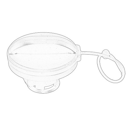 Buson, rezervor de combustibil Fuel filler cap CITROEN C6 PEUGEOT 407 03.04- OE PEUGEOT 1508N1