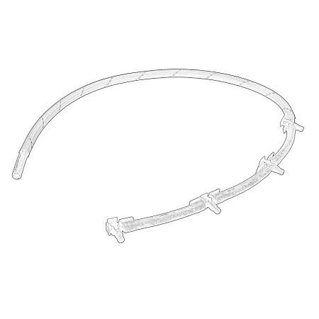 Furtun, supracurgere combustibil Hoses and elements for transporting overflow fuel overflow-return BMW 1 F20 1 F21 2 F22 F87 3 E90 3 E91 3 E92 3 E93 3 F30 F80 3 F31 2.0D 12.04- OE BMW 13 53 7 823 408