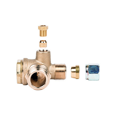 "Parts for compressors Non-return valve 3/8"" outer/1/2"" outer" AIRPRESS 6210718900