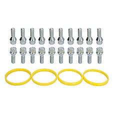 Trusa de montare a jantei de aliaj Fitting kit G 72x651 B M12x125x28 K17 1 kit / 4 wheels - B/N qty 20 MAK MAK 8000000652