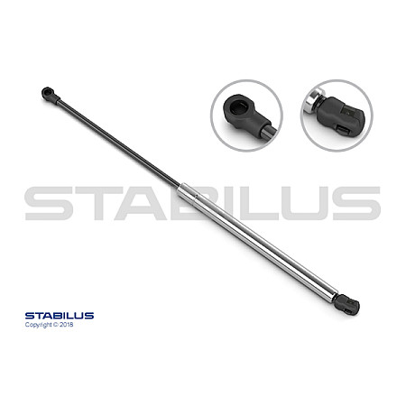Amortizor portbagaj Arcul cu gaz arcul cu gaz de incarcare Dreapta/Stanga lungime maxima: 500mm sUV:205mm STABILUS STA6539NS