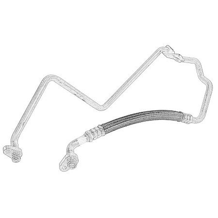 Conducta inalta presiune,aer conditionat Air conditioning high-pressure pipe CITROEN C3 AIRCROSS II C3 PICASSO 1.2 01.15- OE PEUGEOT 9806801180