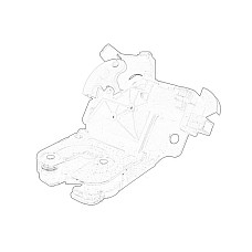 Incuietoare haion Incuietoare capota pentru caroserie break AUDI A3 A4 B7 A6 C6 05.03-03.13 OE VW 8P4 827 505C