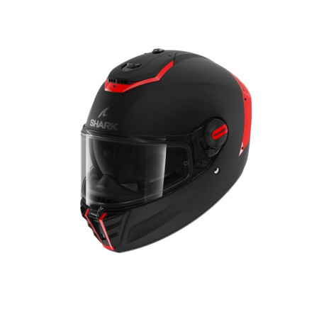 Cati integrale Casca casca cu fata intreaga SHARK SPARTAN RS BLANK SP culoare matt/negru/rosu marime L SHARK HE8105E-KOK-L