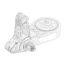 Suport motor motor de perna din spate din stanga 1.6 16V FIAT DOBLO 00-09 OE FIAT 46830162