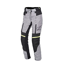 Pantaloni din material textil Trousers touring SPYKE EQUATOR DRY TECNO LADY colour anthracite/fluorescent/grey/yellow size 40 SPYKE 120730/10402/40