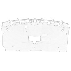 Suport, bara protectie Suport bara Fata/Superior prindere aer profil plat CITROEN C5 II C5 III 1.6-3.0D 09.04- OE PEUGEOT 7416R7