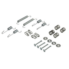 Set accesorii, saboti frana parcare Set de montaj pantofi de frana MANDO HYUNDAI ACCENT III KIA RIO RIO II 1.3-1.6 08.00- QUICK BRAKE QB105-0008