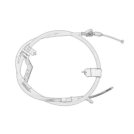 Cablu, frana de parcare Handbrake cable L LEXUS RX TOYOTA HARRIER 3.3H 03.05-09.13 OE TOYOTA 46430-48181