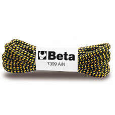 Protectia picioarelor Sireturi incaltaminte negre  cu portocaliu 10 perechi MODEL 7399  lungime 100CM BETA BE7399A/N/100