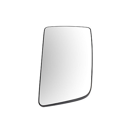 Sticla oglinda, oglinda retrovizoare exterioara Side mirror glass R 400 x208mm with heating SCANIA LPGRS 06.17- MEKRA 191019014099