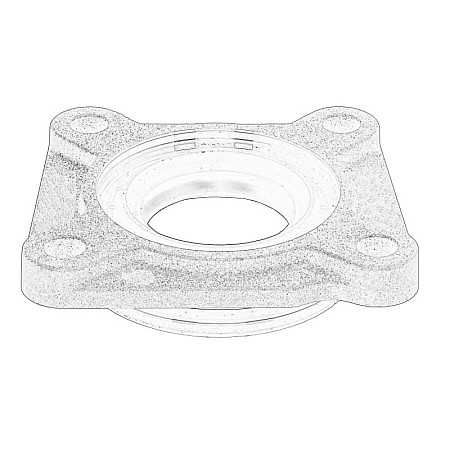 Flansa transmisie Gearbox flange gearbox: C514.5.13 FIAT BRAVA BRAVO I CINQUECENTO GRANDE PUNTO MAREA PALIO PANDA PUNTO SEICENTO / 600 SIENA 09.93- OE FIAT 46343934