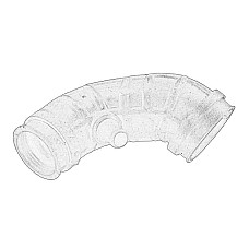 Palnie, filtru de aer Conducta de intrare a aerului CHEVROLET CAPTIVA OPEL ANTARA A 2.0D 07.06- OE OPEL 96628983
