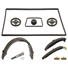 Chit lant de distributie Timing set chain + sprocket PORSCHE CAYENNE 4.8 02.07-09.10 SWAG SW38100957