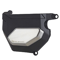 Capac, carcasa ambreiaj Clutch cover R colour: neagra YAMAHA MT-09 850 2014-2020 POLISPORT 8485900001 POL