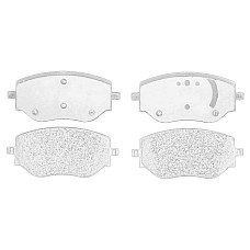 Set placute de frana Fata pentru discuri 258mm RENAULT CLIO V 1.0-1.6H 06.19- RENAULT OE RENAULT 41 06 088 85R