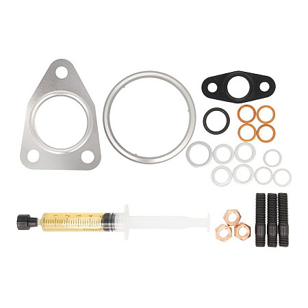 Set montaj, turbocompresor Turbocharger assembly kit with gaskets ALFA ROMEO 159 GIULIETTA SPIDER FIAT BRAVO II SEDICI LANCIA DELTA III 1.6D/2.0D 06.06-12.20 AJUSA AJUJTC11774